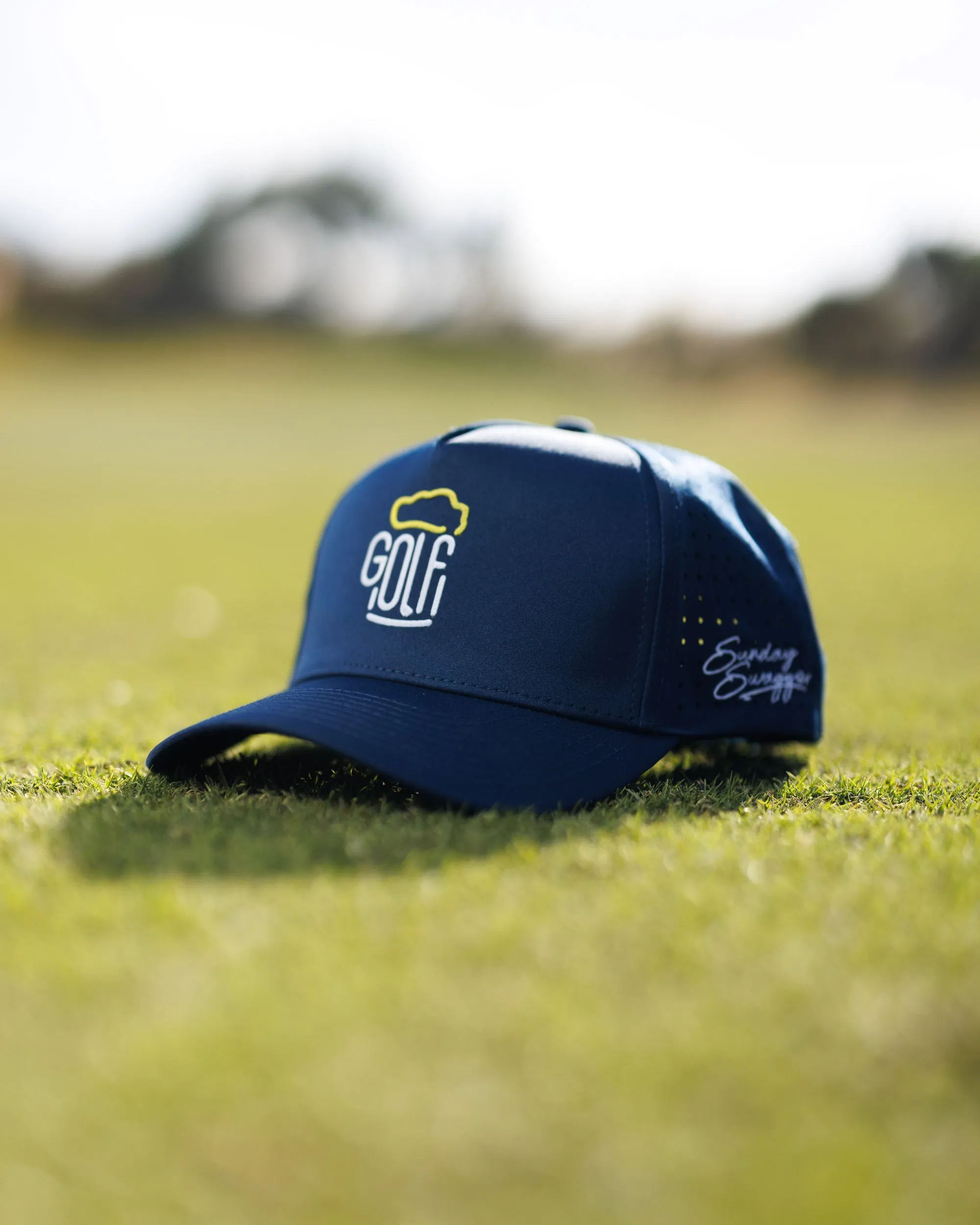 Another Round Snapback Hat - Navy
