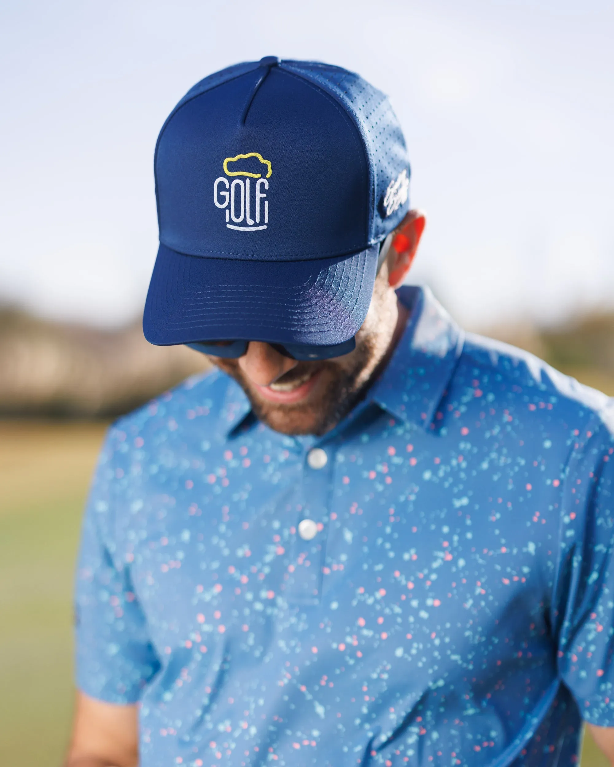 Another Round Snapback Hat - Navy