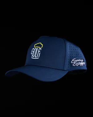 Another Round Snapback Hat - Navy