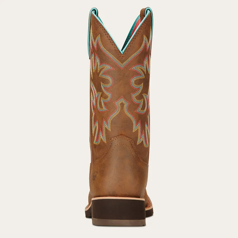 Ariat Ladies 10018676 Delilah Square Toe Western Boot