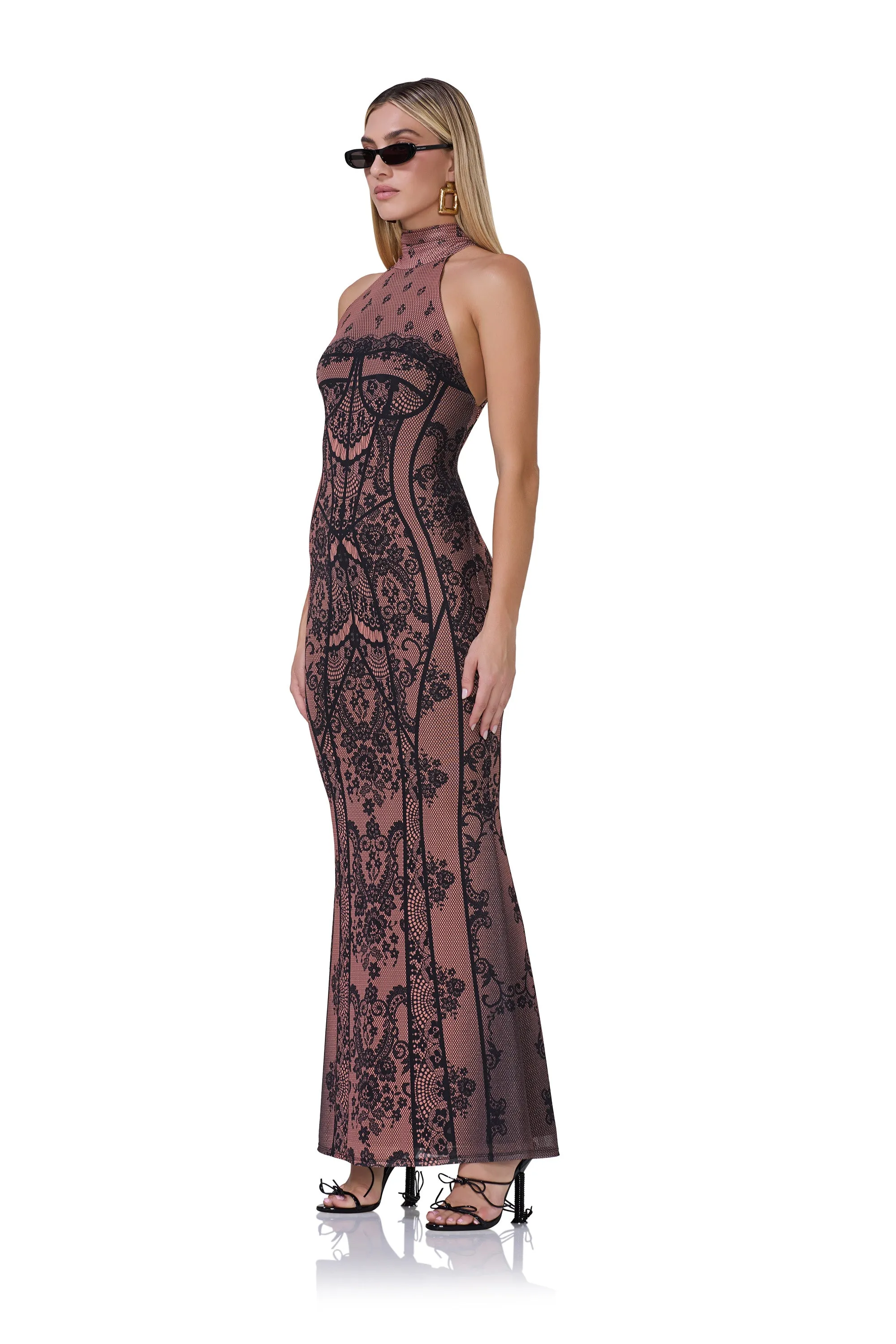 Arlette Dress - Noir Bustier