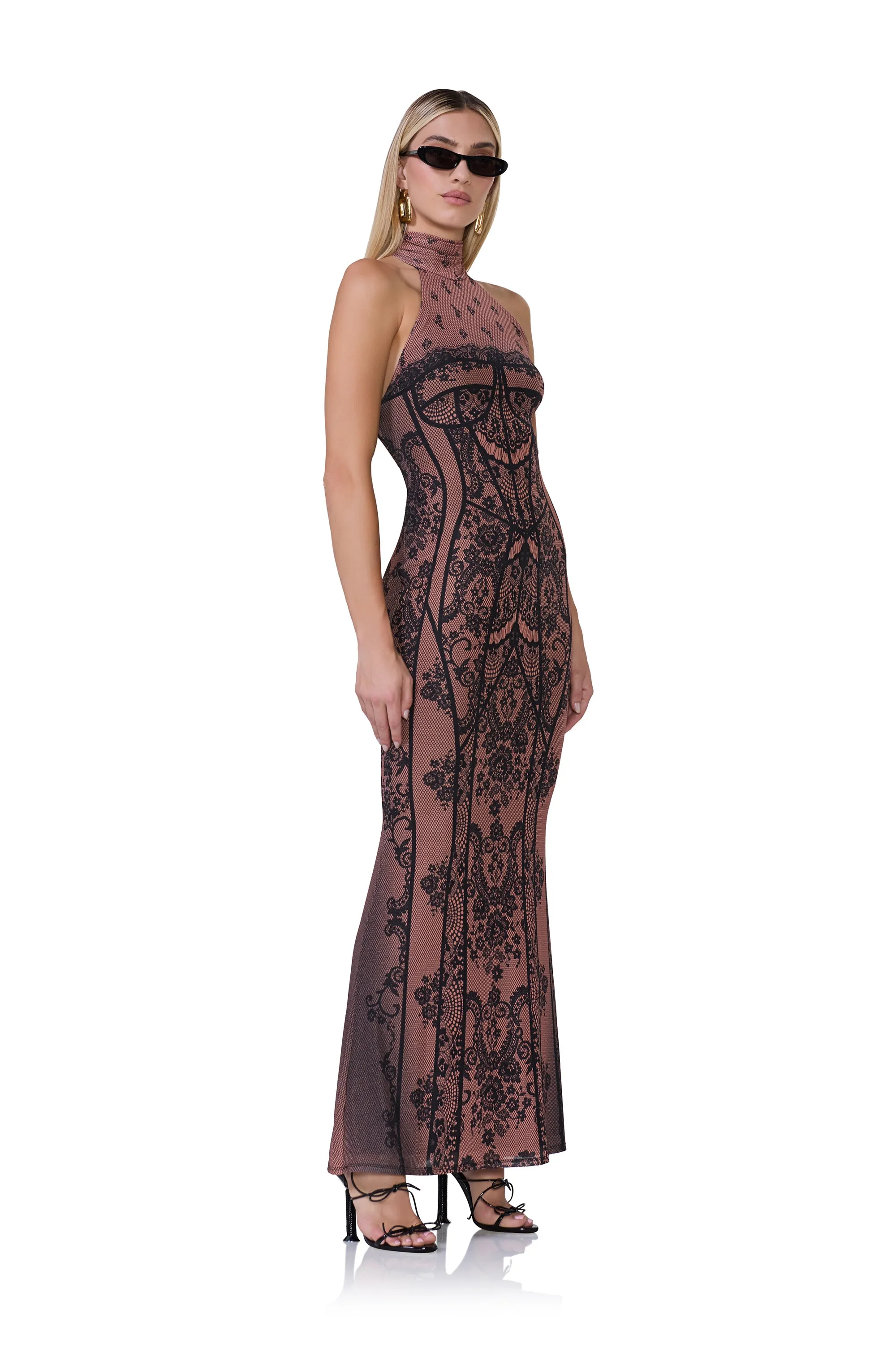 Arlette Dress - Noir Bustier