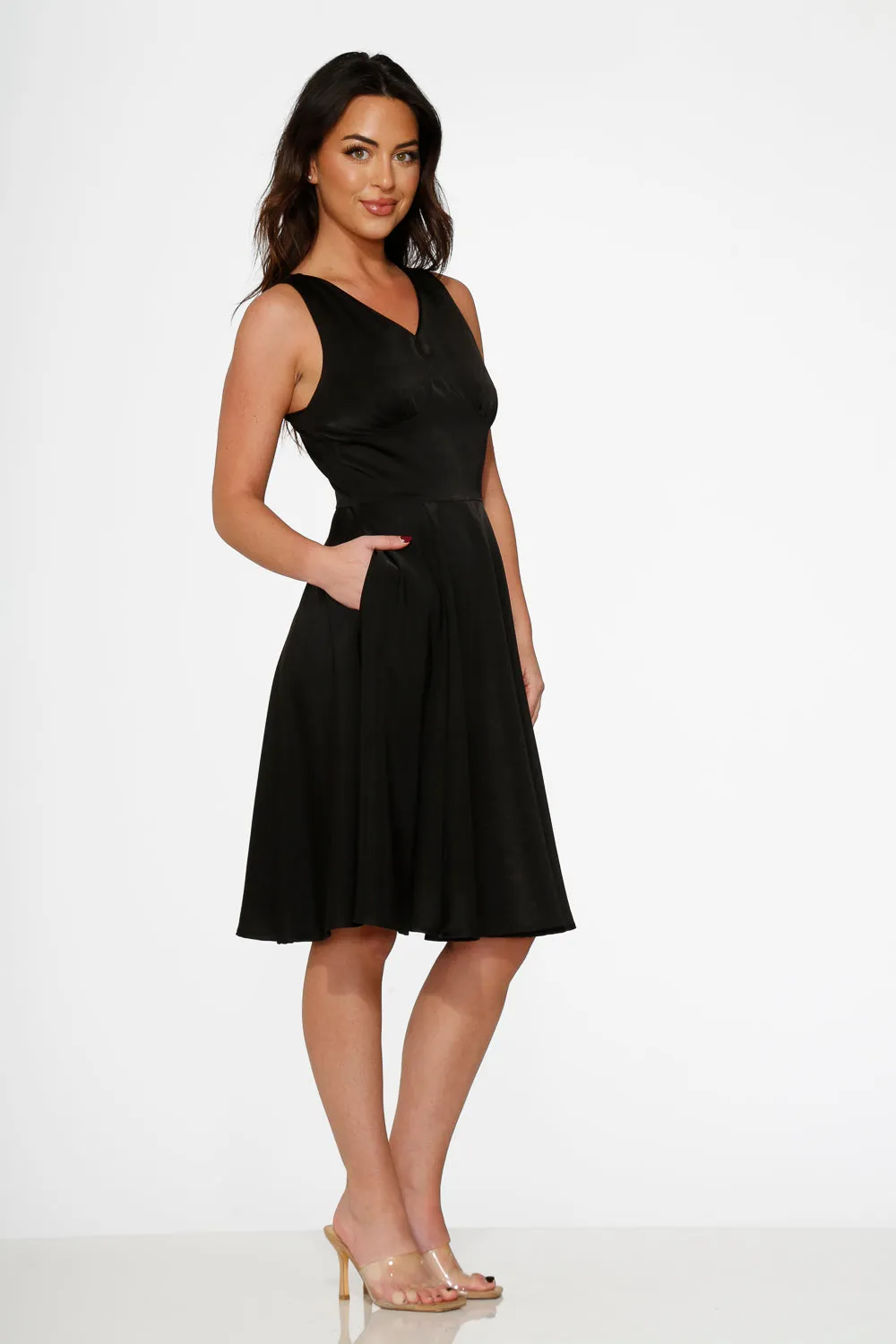 Black Swing Dress