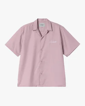 Carhartt WIP Delray Shirt - Hortensia / White