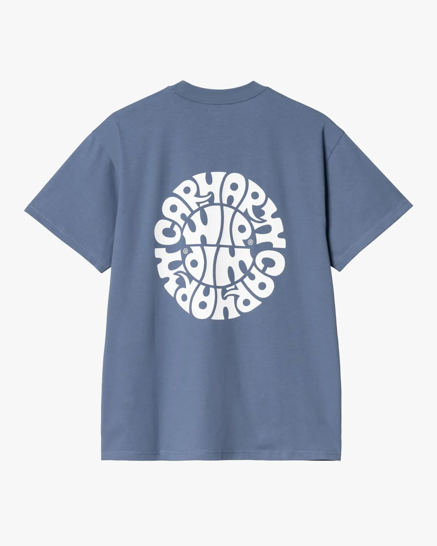 Carhartt WIP Jazzy Tee - Blue Iris / White