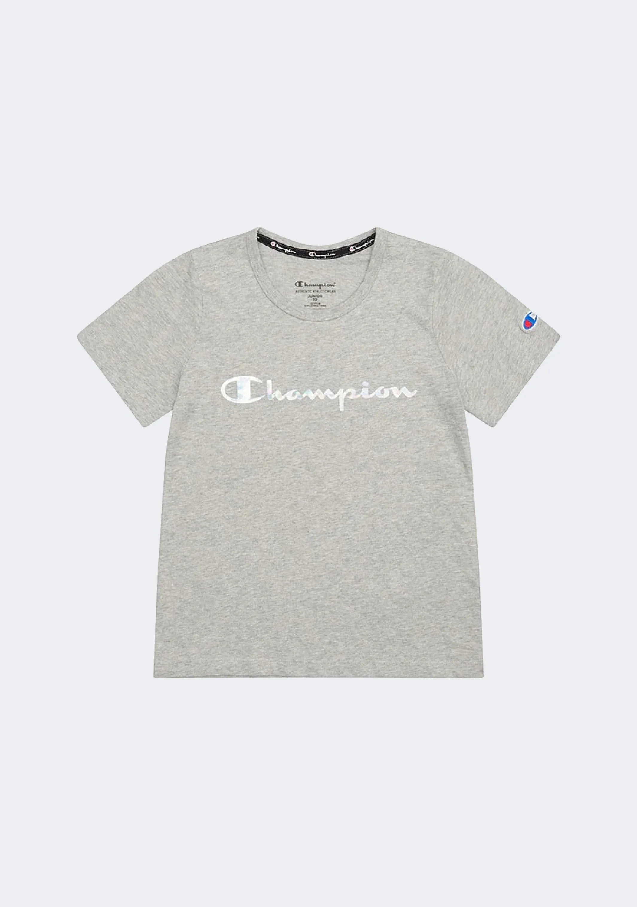 Champion Junior Foil Script Tee