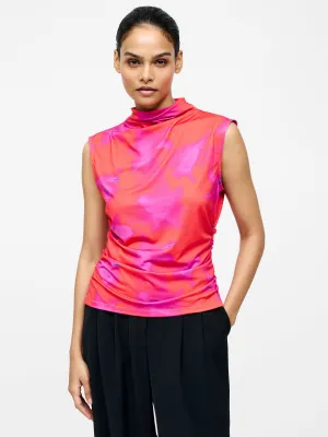 Christy Ruched Sleeveless Top