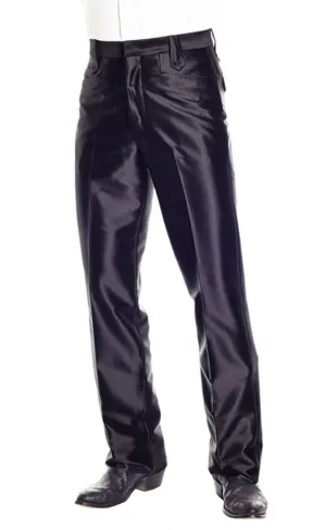 Circle S Mens Black Polyester Western Swedish Knit Ranch Dress Pant 33