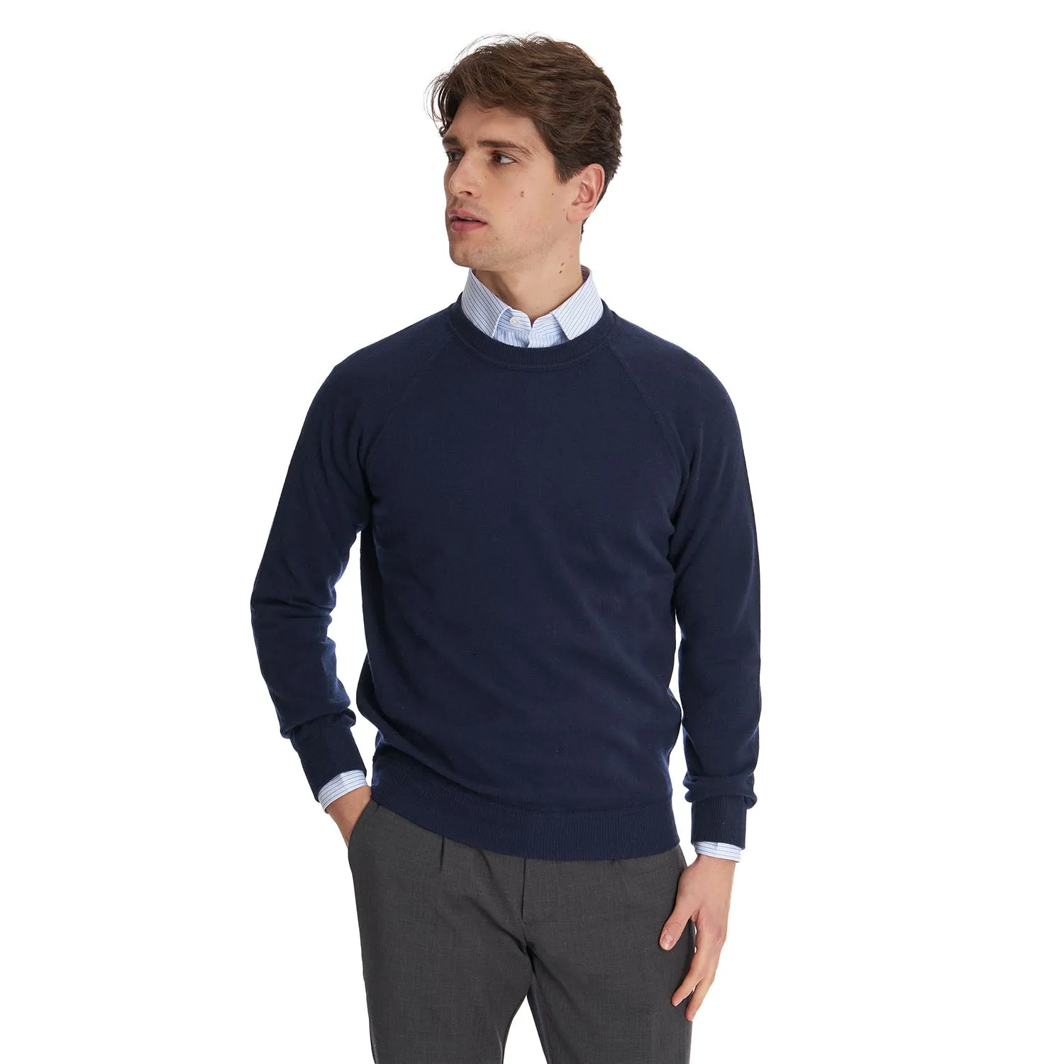 DARK BLUE SWEATSHIRT