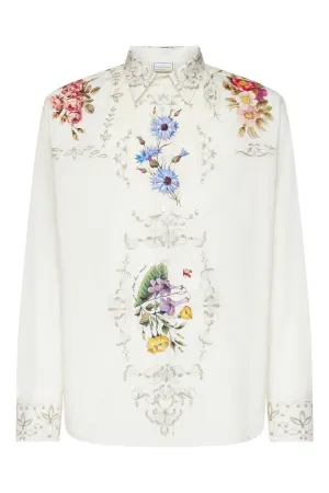 DIOMEDE Poplin Embroidered Shirt