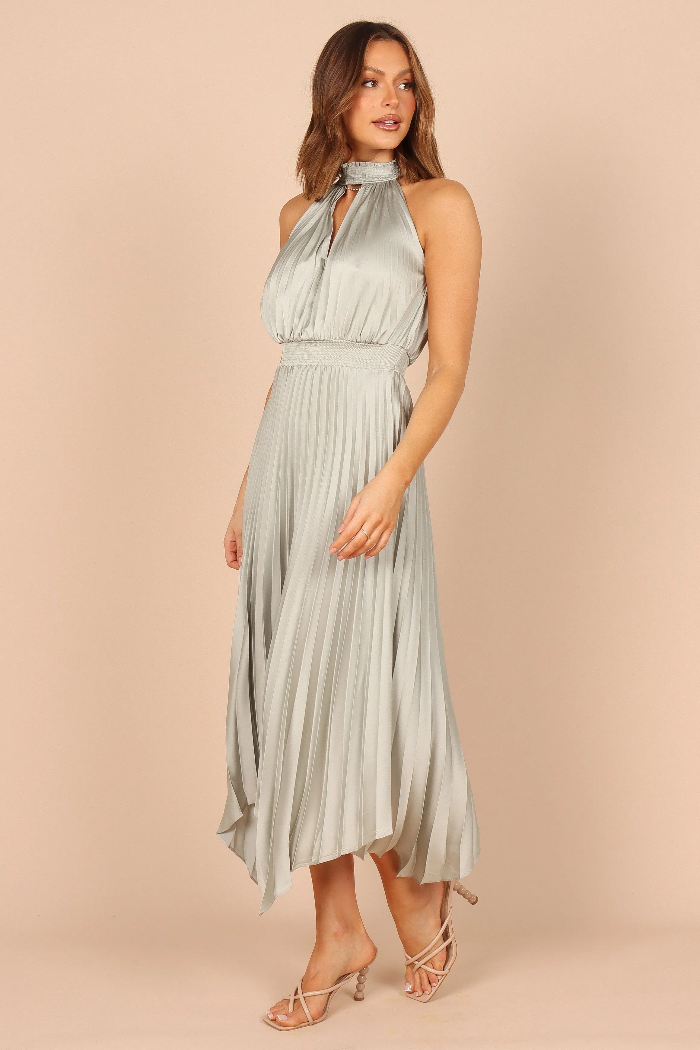 Dominique Dress - Sage