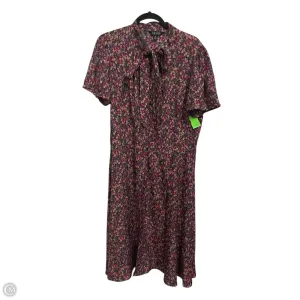 Dress Casual Maxi By Lauren By Ralph Lauren In Purple, Size: Xl