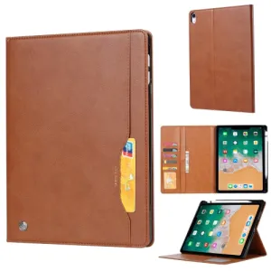 For iPad Mini Knead Skin Texture Horizontal Flip Leather Tablet Case with Photo Frame  Holder