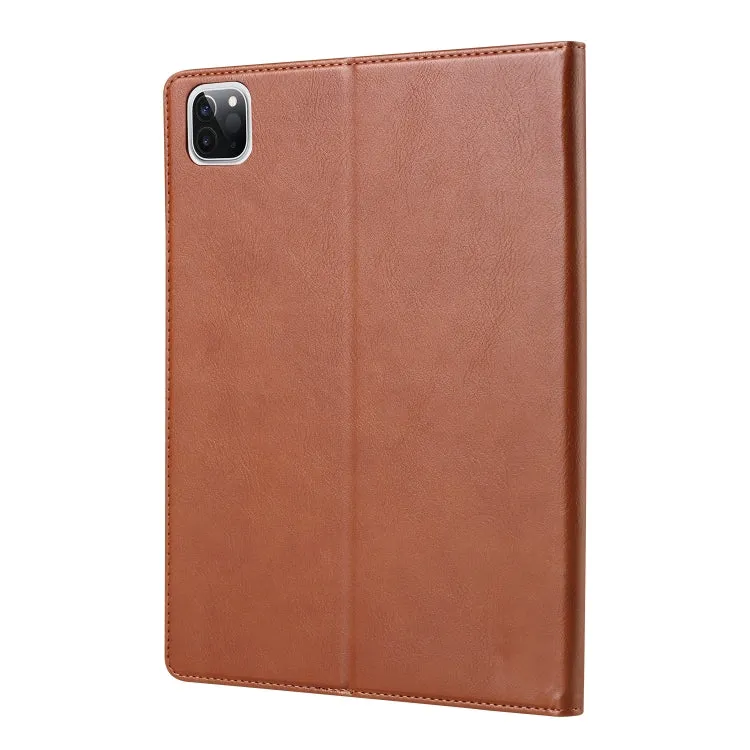 For iPad Pro Knead Skin Texture Horizontal Flip Leather Tablet Case with Photo Frame  Holder