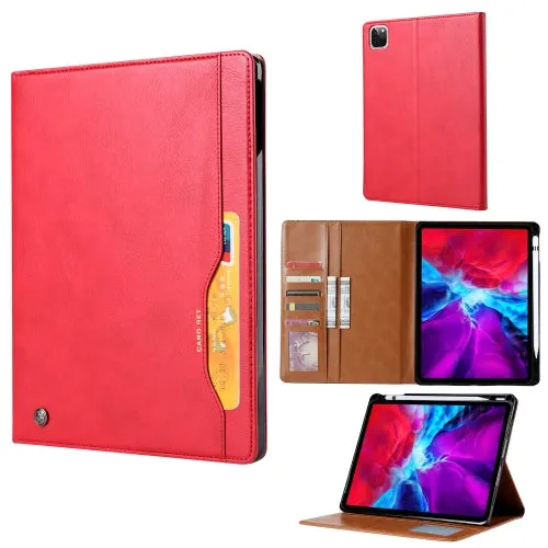 For iPad Pro Knead Skin Texture Horizontal Flip Leather Tablet Case with Photo Frame  Holder