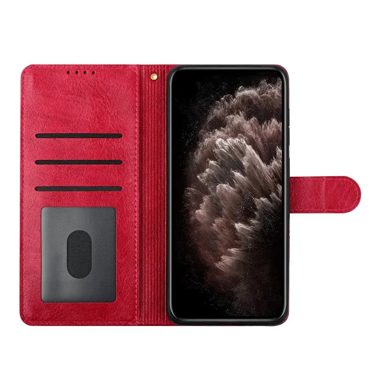 For iPhone 11 Beauty Girl Embossing Pattern Horizontal Flip Leather Case with Holder  Card