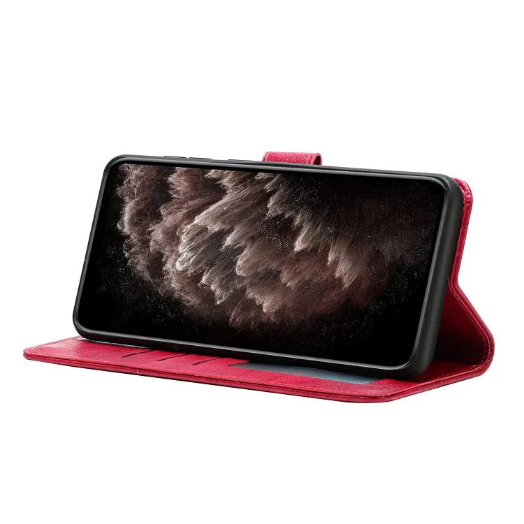 For iPhone 11 Beauty Girl Embossing Pattern Horizontal Flip Leather Case with Holder  Card