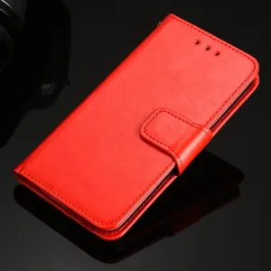 For iPhone 11 Crystal Texture Horizontal Flip Leather Case with Holder  Card Slots