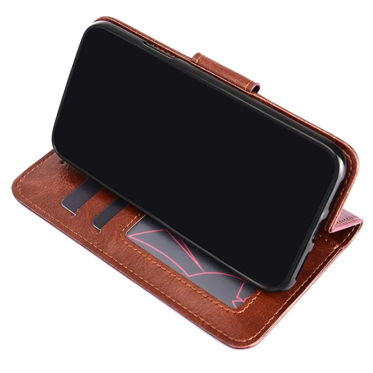 For iPhone 11 Crystal Texture Horizontal Flip Leather Case with Holder  Card Slots