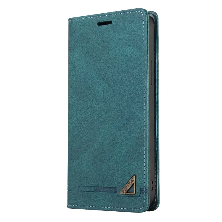 For iPhone 11 Skin Feel Anti-theft Brush Horizontal Flip Leather Case with Holder  Card Slots