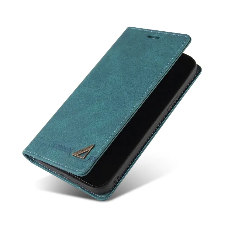 For iPhone 11 Skin Feel Anti-theft Brush Horizontal Flip Leather Case with Holder  Card Slots