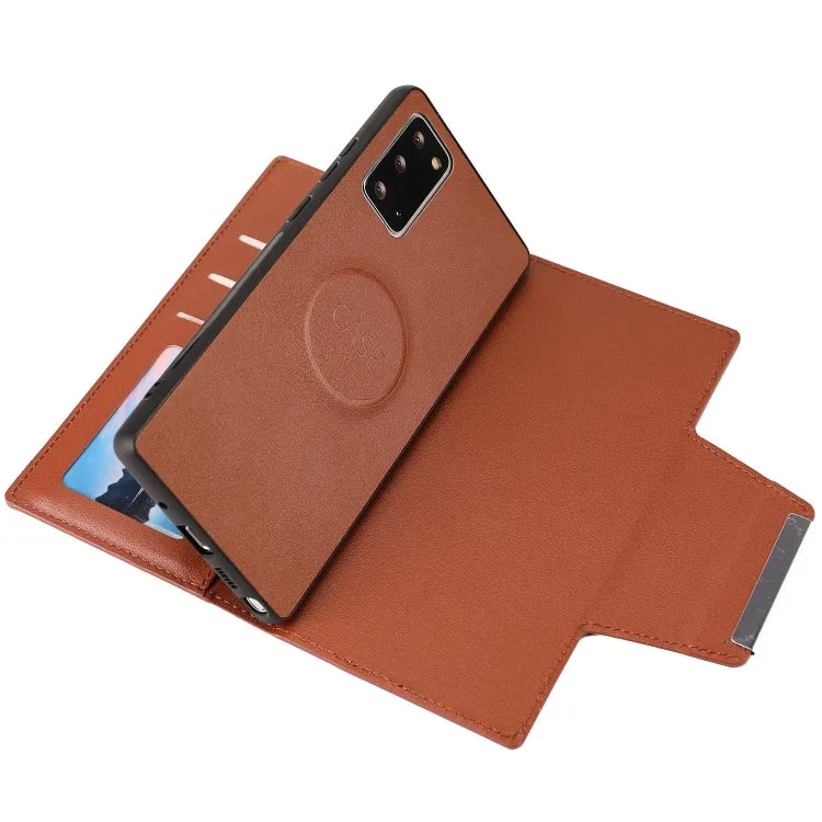 For Samsung Galaxy Note 20 Ultra-thin Separable Magnetic Horizontal Flip Leather Case with Card Slot