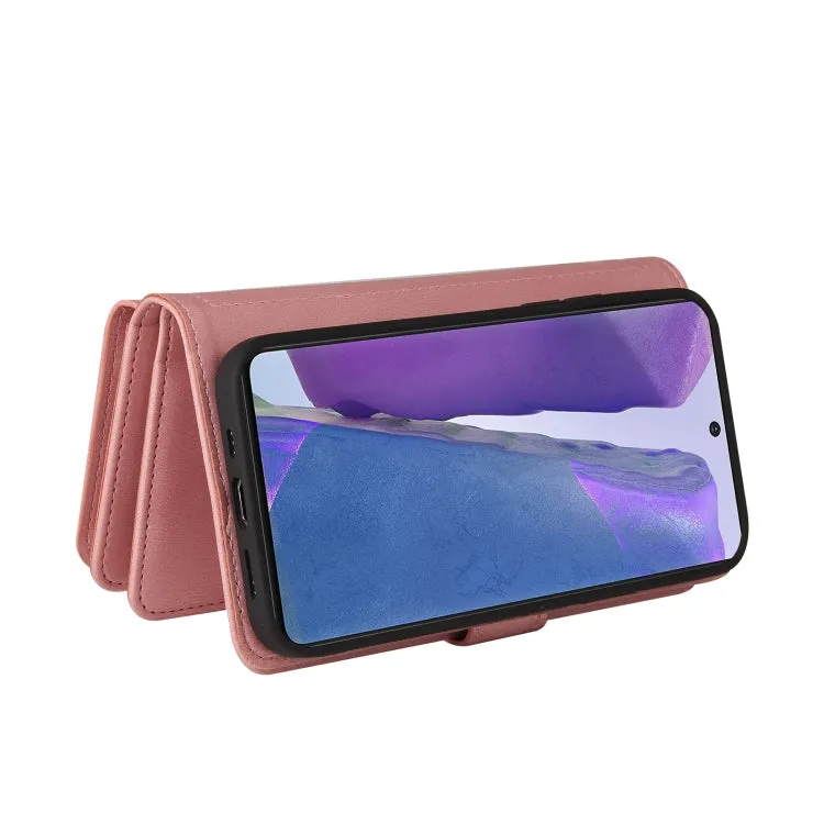 For Samsung Galaxy Note20 Skin Feel PU   TPU Horizontal Flip Leather Case with Holder  15