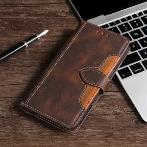 For Samsung Galaxy Note20 Stitching Skin Feel Magnetic Buckle Horizontal Flip PU Leather Case with