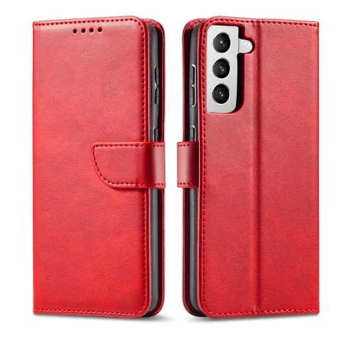 For Samsung Galaxy S21  5G Calf Texture Buckle Horizontal Flip Leather Case with Holder  Card