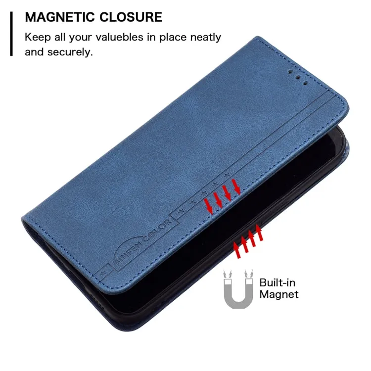 For Samsung Galaxy S21  5G Magnetic RFID Blocking Anti-Theft Leather Case with Holder  Card