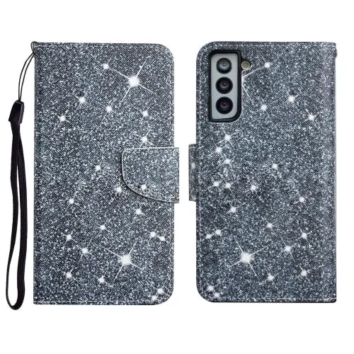 For Samsung Galaxy S21  5G Painted Pattern Horizontal Flip Leather Case with Holder  Card Slot