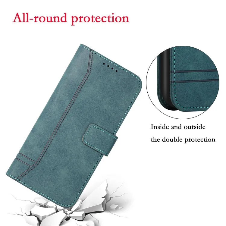 For Samsung Galaxy S21  5G Retro Skin Feel Horizontal Flip Soft TPU   PU Leather Case with Holder