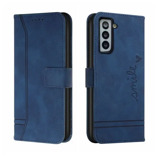 For Samsung Galaxy S21  5G Retro Skin Feel Horizontal Flip Soft TPU   PU Leather Case with Holder