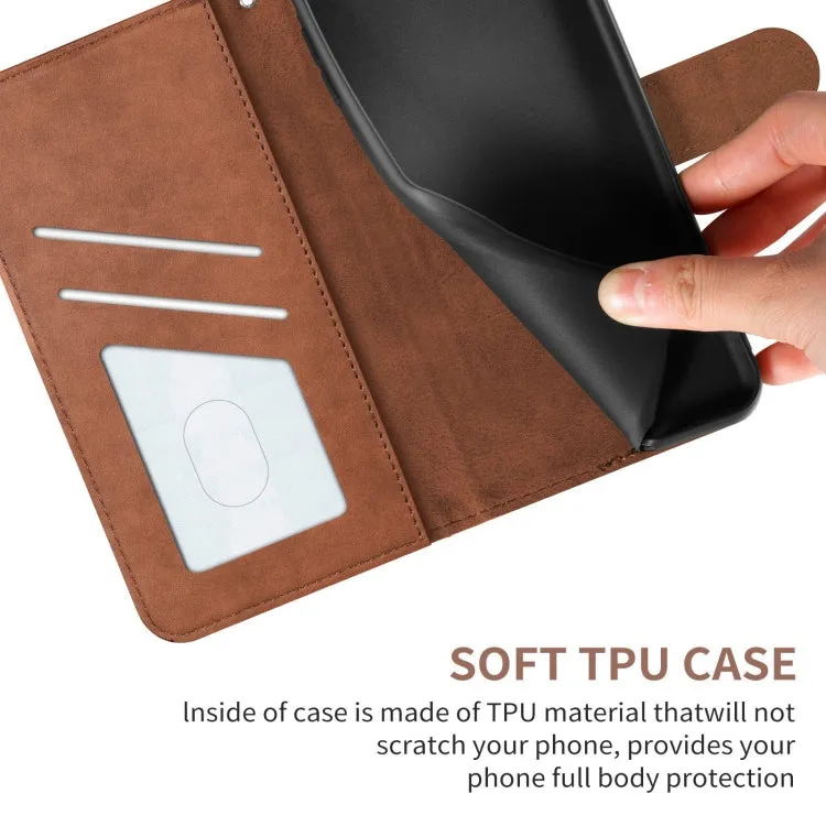 For Samsung Galaxy S21  5G Sika Deer Embossing Pattern Horizontal Flip PU Leather Case with Holder