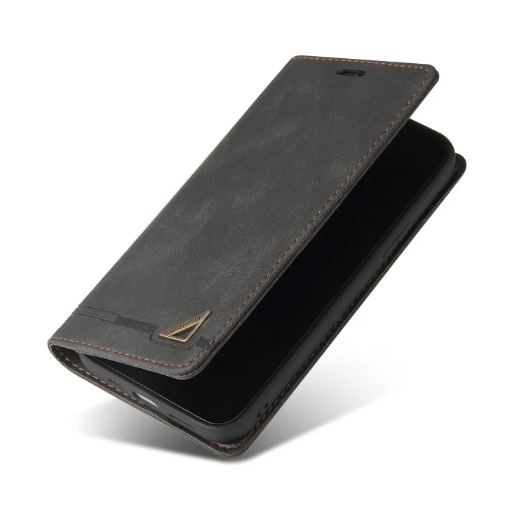 For Samsung Galaxy S21  5G Skin Feel Anti-theft Brush Horizontal Flip Leather Case with Holder