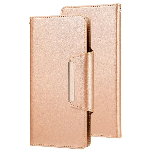 For Samsung Galaxy S21  5G Ultra-thin Separable Magnetic Horizontal Flip Leather Case with Card