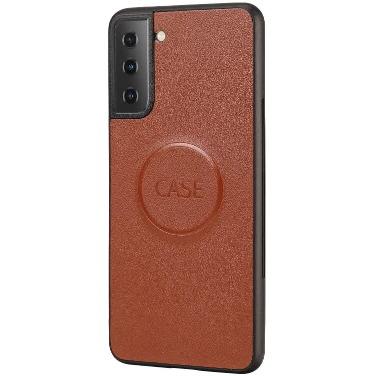 For Samsung Galaxy S21  5G Ultra-thin Separable Magnetic Horizontal Flip Leather Case with Card