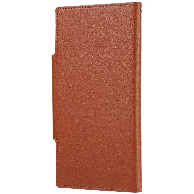 For Samsung Galaxy S21  5G Ultra-thin Separable Magnetic Horizontal Flip Leather Case with Card
