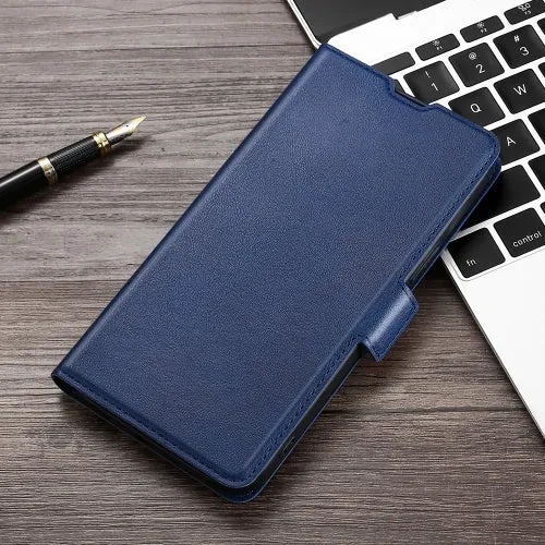 For Samsung Galaxy S21  Ultra-thin Voltage Side Buckle PU   TPU Horizontal Flip Leather Case with