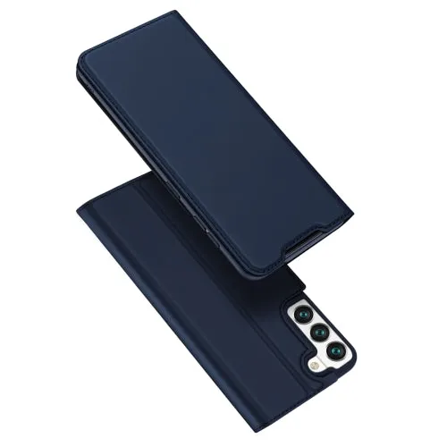 For Samsung Galaxy S22 5G DUX DUCIS Skin Pro Series Horizontal Flip Leather Phone Case with Holder