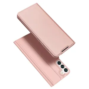 For Samsung Galaxy S22 5G DUX DUCIS Skin Pro Series Horizontal Flip Leather Phone Case with Holder