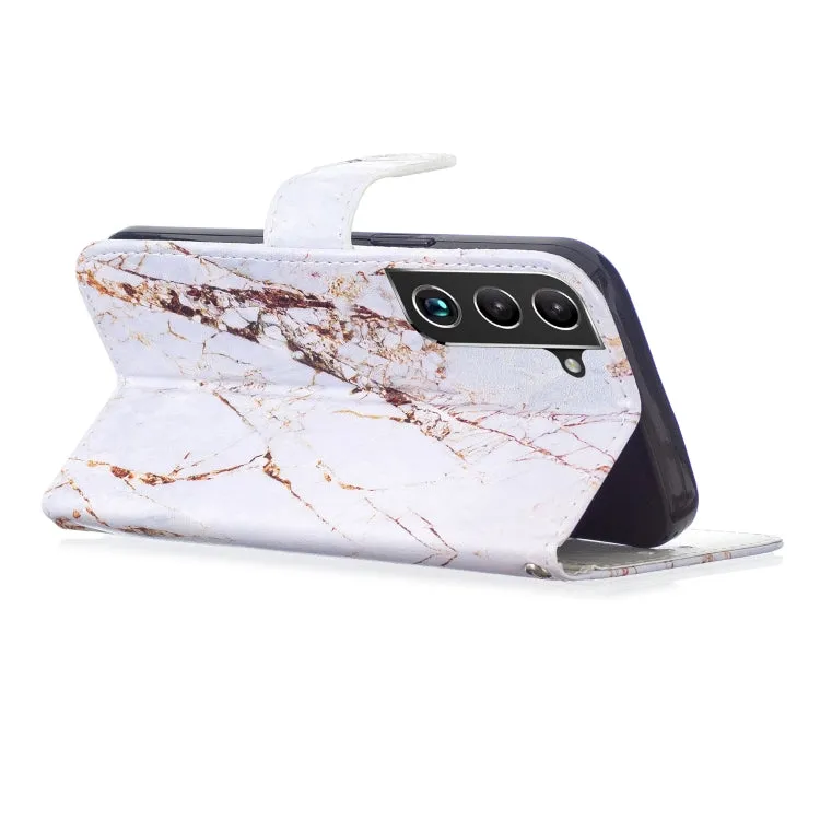 For Samsung Galaxy S22 5G Horizontal Flip Phone Leather Case with Holder  Card Slots