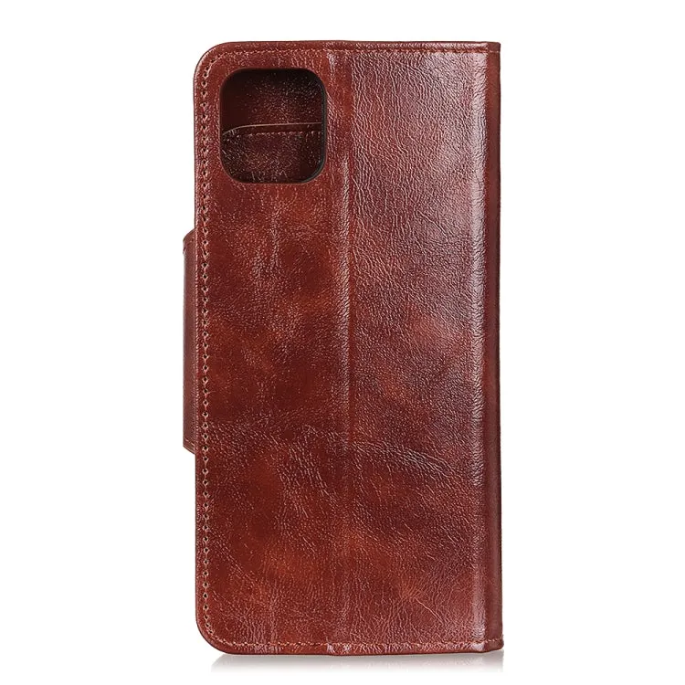 For Xiaomi Mi 11 Crazy Horse Texture Horizontal Flip Leather Case with Holder  6-Card Slots
