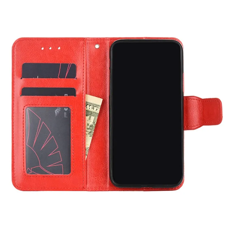 For Xiaomi Mi 11 Crystal Texture Horizontal Flip Leather Case with Holder  Card Slots