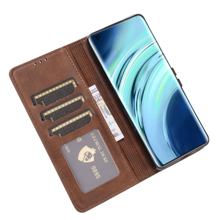 For Xiaomi Mi 11 Embossed Happy Cat Pattern Horizontal Flip Leather Case with Holder  Card