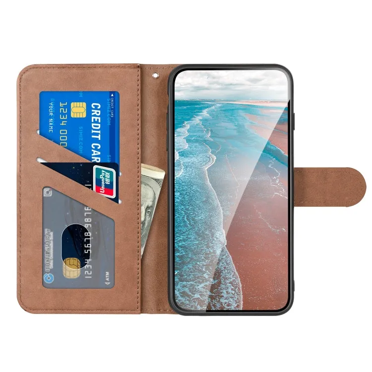 For Xiaomi Mi 11 Sika Deer Embossing Pattern Horizontal Flip PU Leather Case with Holder  Card