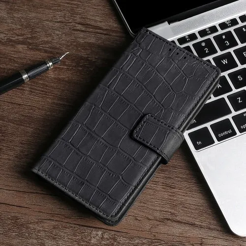 For Xiaomi Mi 11 Skin Feel Crocodile Texture Magnetic Clasp Horizontal Flip PU Leather Case with