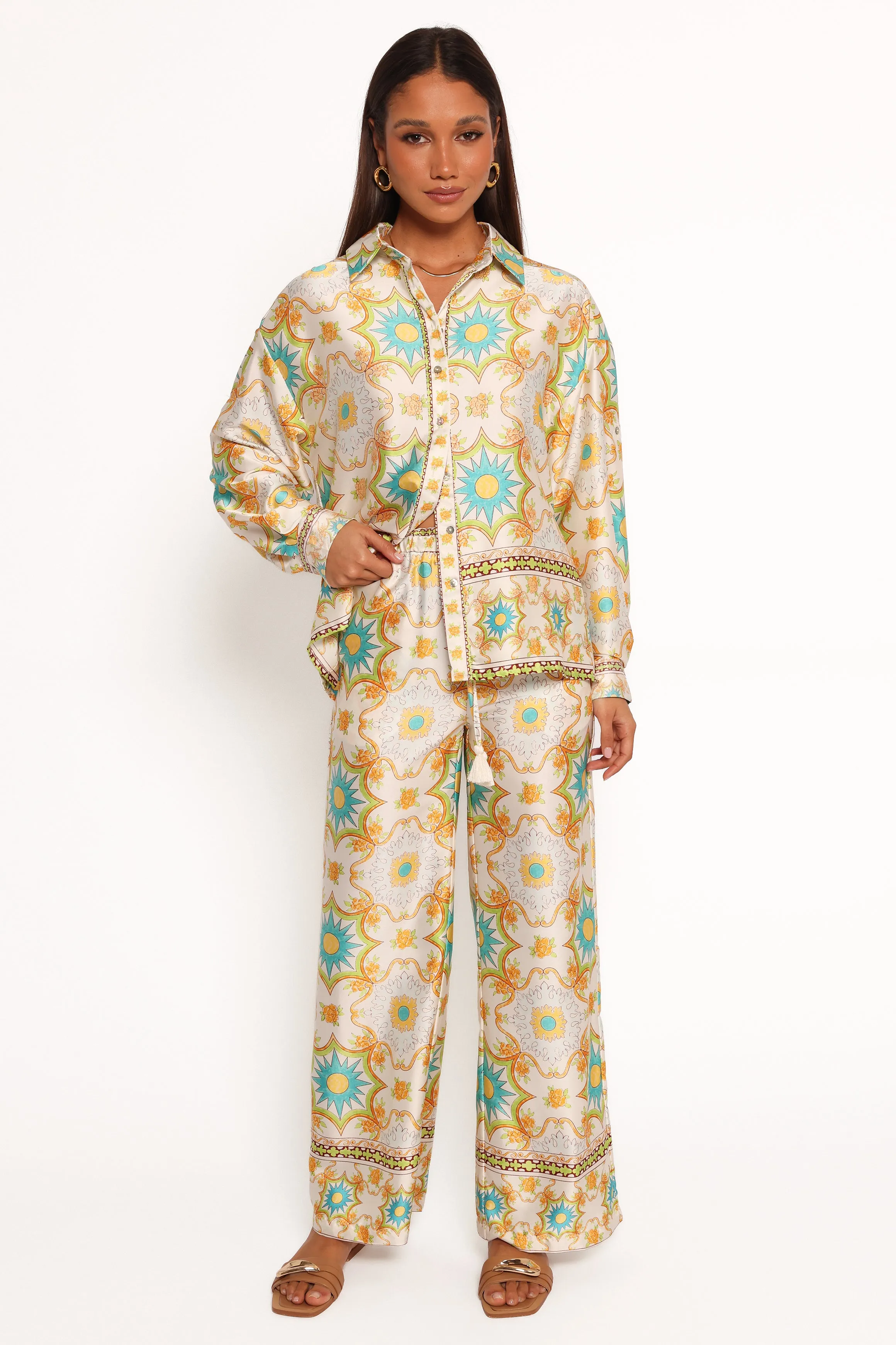 Gretel Shirt - White Multi