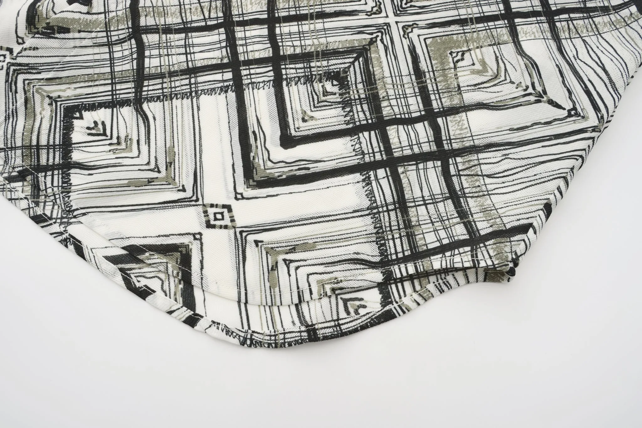 Handcrafted Checker Printed Shirt