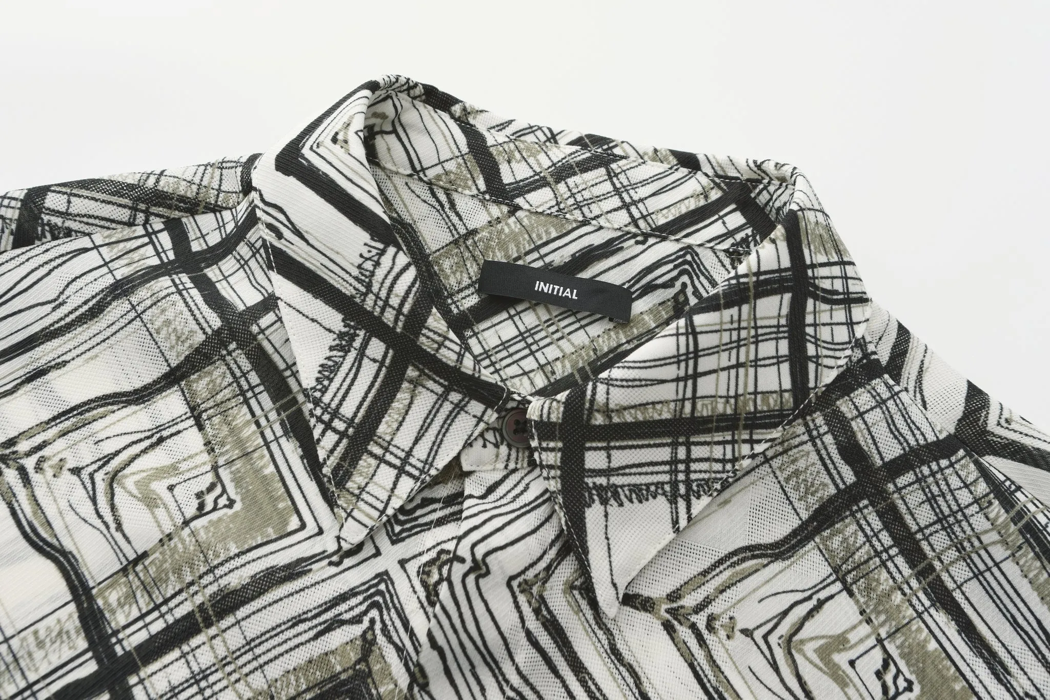 Handcrafted Checker Printed Shirt